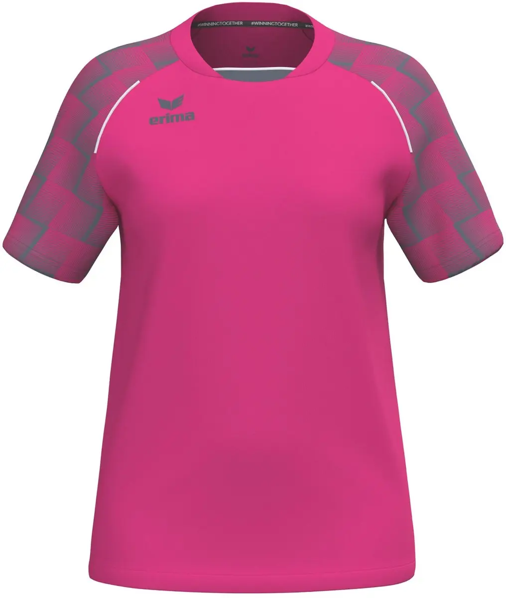 Erima Evo Star Dames Shirt Korte Mouw - Fluoroze