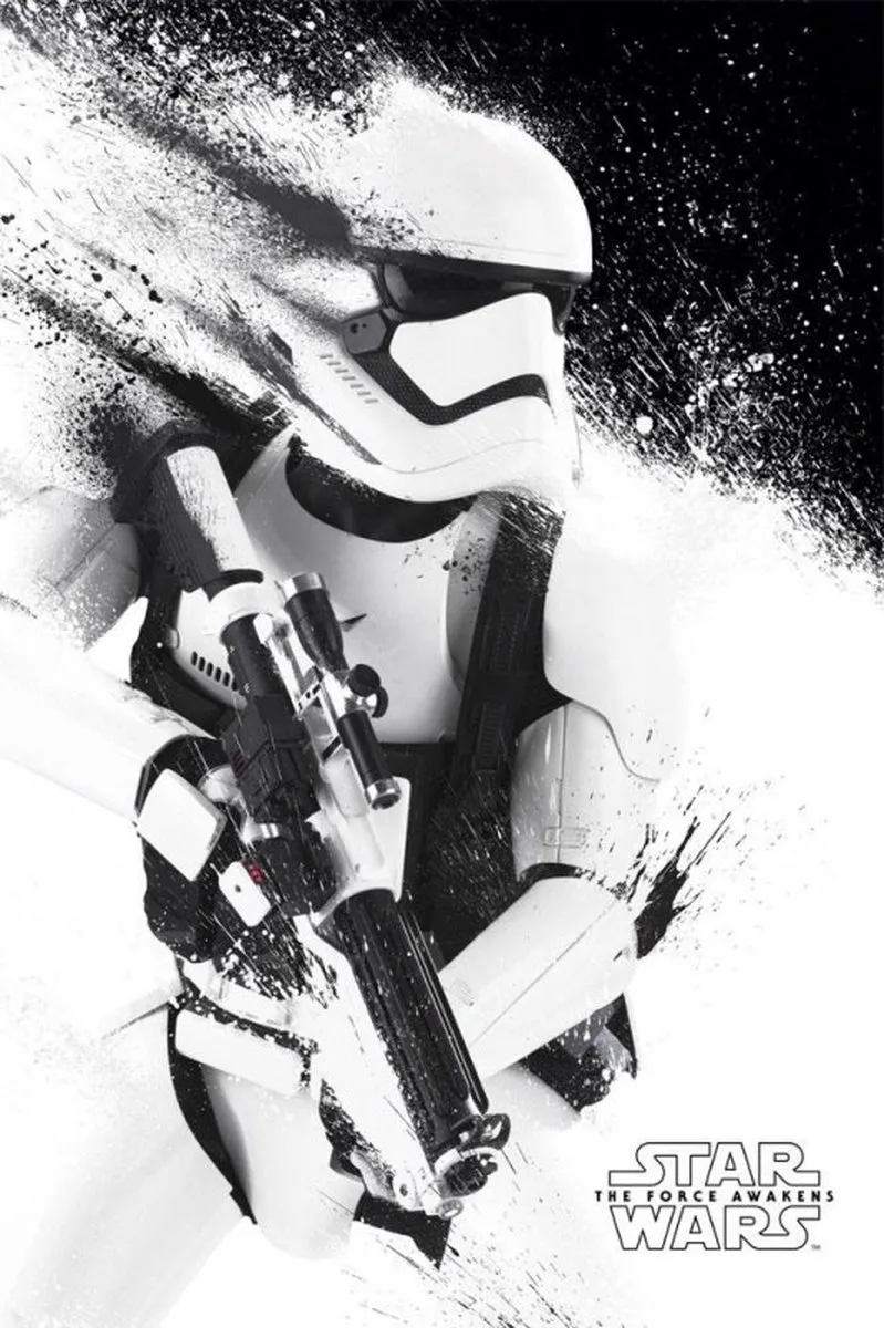 Star Wars Episode VII Stormtrooper Poster