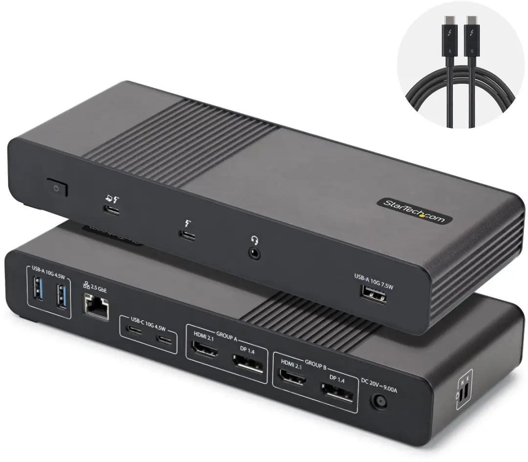 Startech 206UE-TB5USB4DOCK Thunderbolt 5 Dock