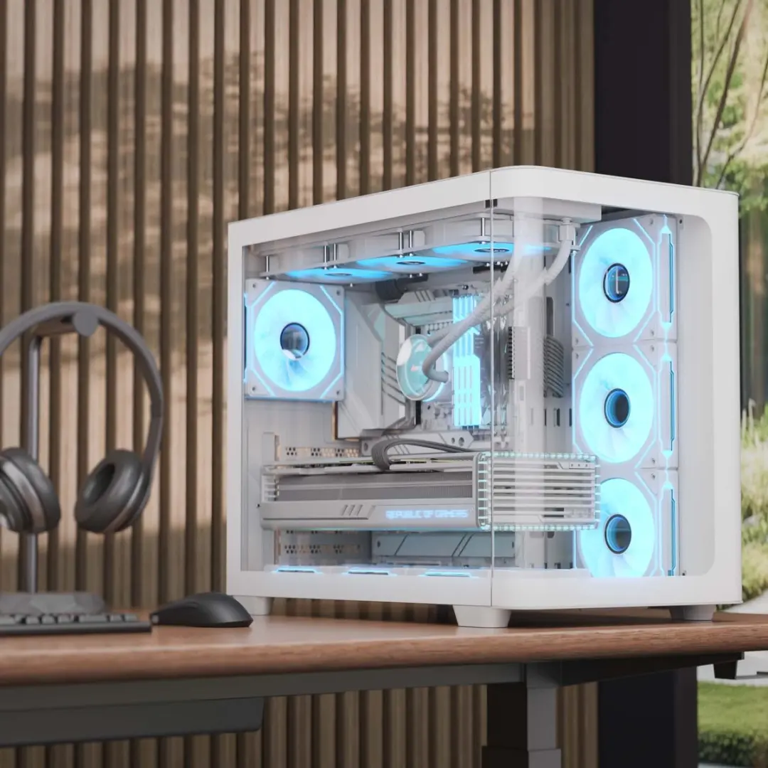 Aerocool P500C ACCM-PN01043.21 PC-behuizing - Wit