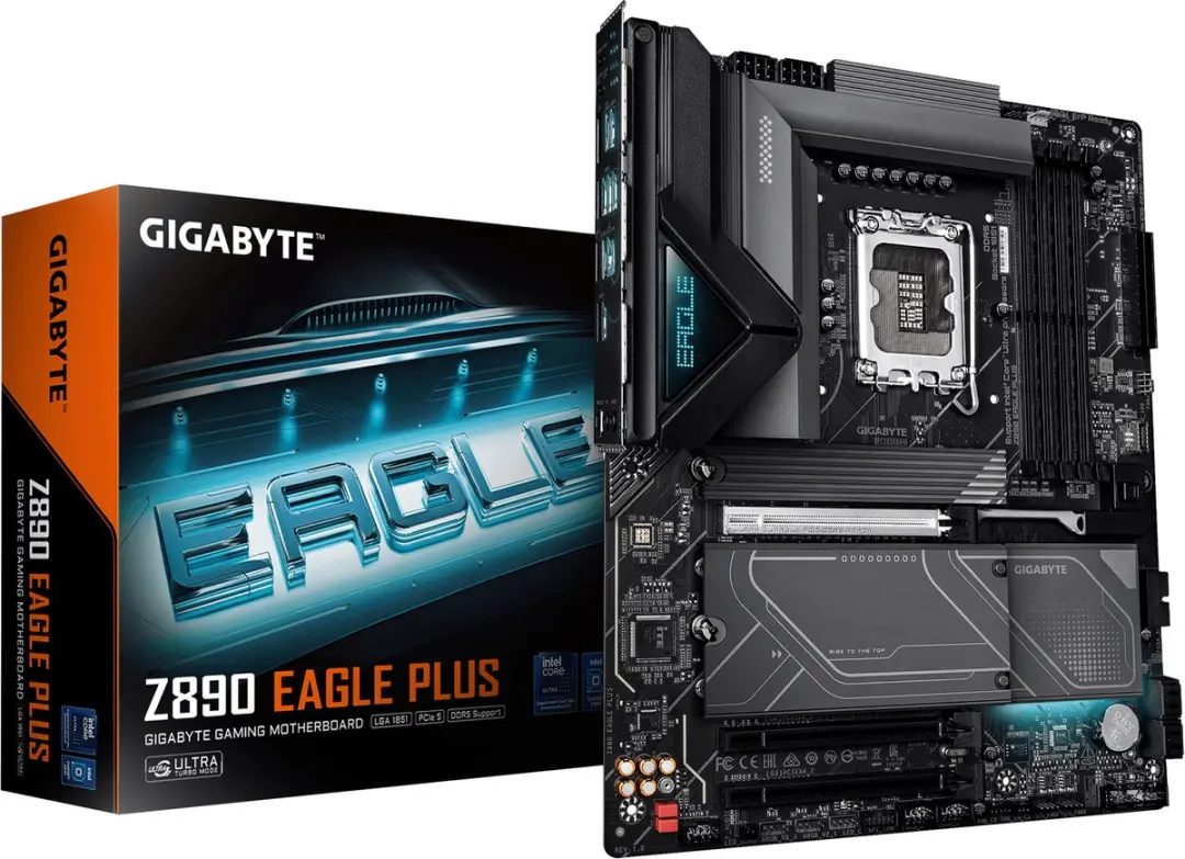 GIGABYTE Z890 EAGLE PLUS moederbord Intel Z890 LGA 1851 (Socket V1) ATX