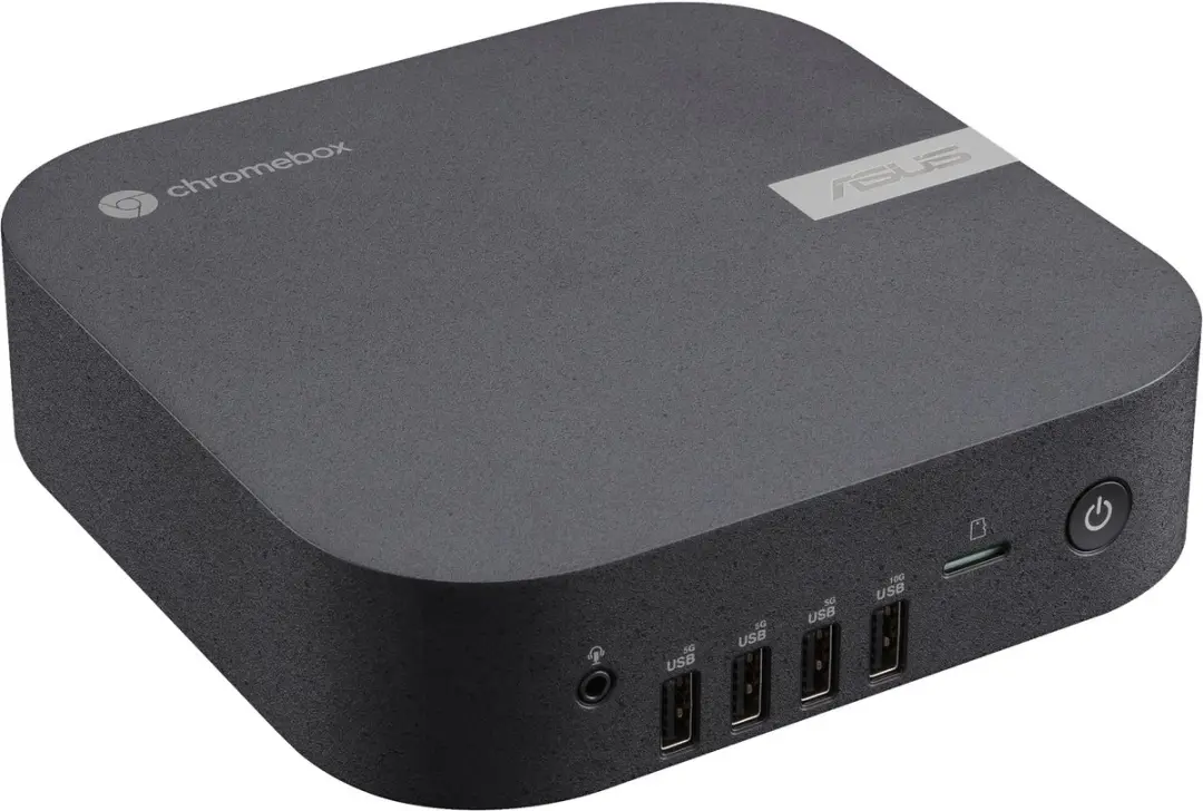 ASUS Chromebox CHROMEBOX6-S7009UN Mini PC - Intel Core 7 150U 8GB SSD ChromeOS - Zwart - afbeelding 6 van 6
