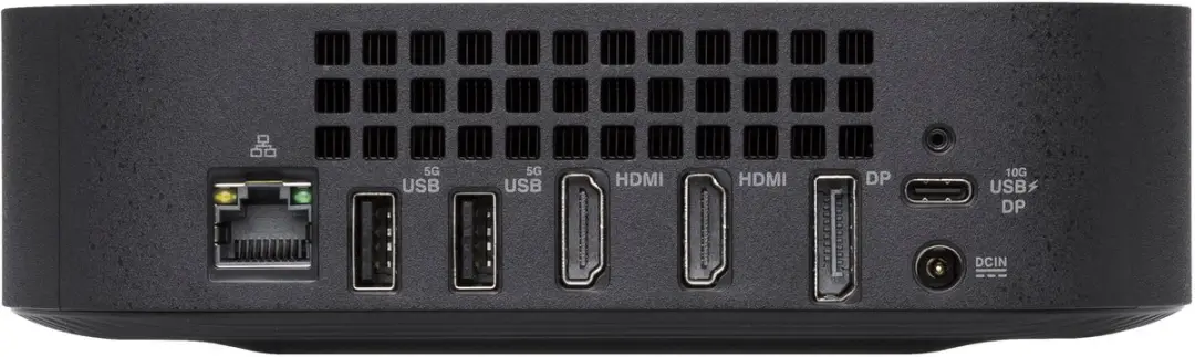 ASUS Chromebox CHROMEBOX6-S5007UN Mini PC - Intel Core 5 120U 8GB SSD ChromeOS - Zwart - afbeelding 3 van 6