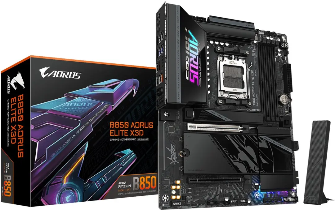 GIGABYTE B850 AORUS ELITE X3D AMD B850 Socket AM5 ATX