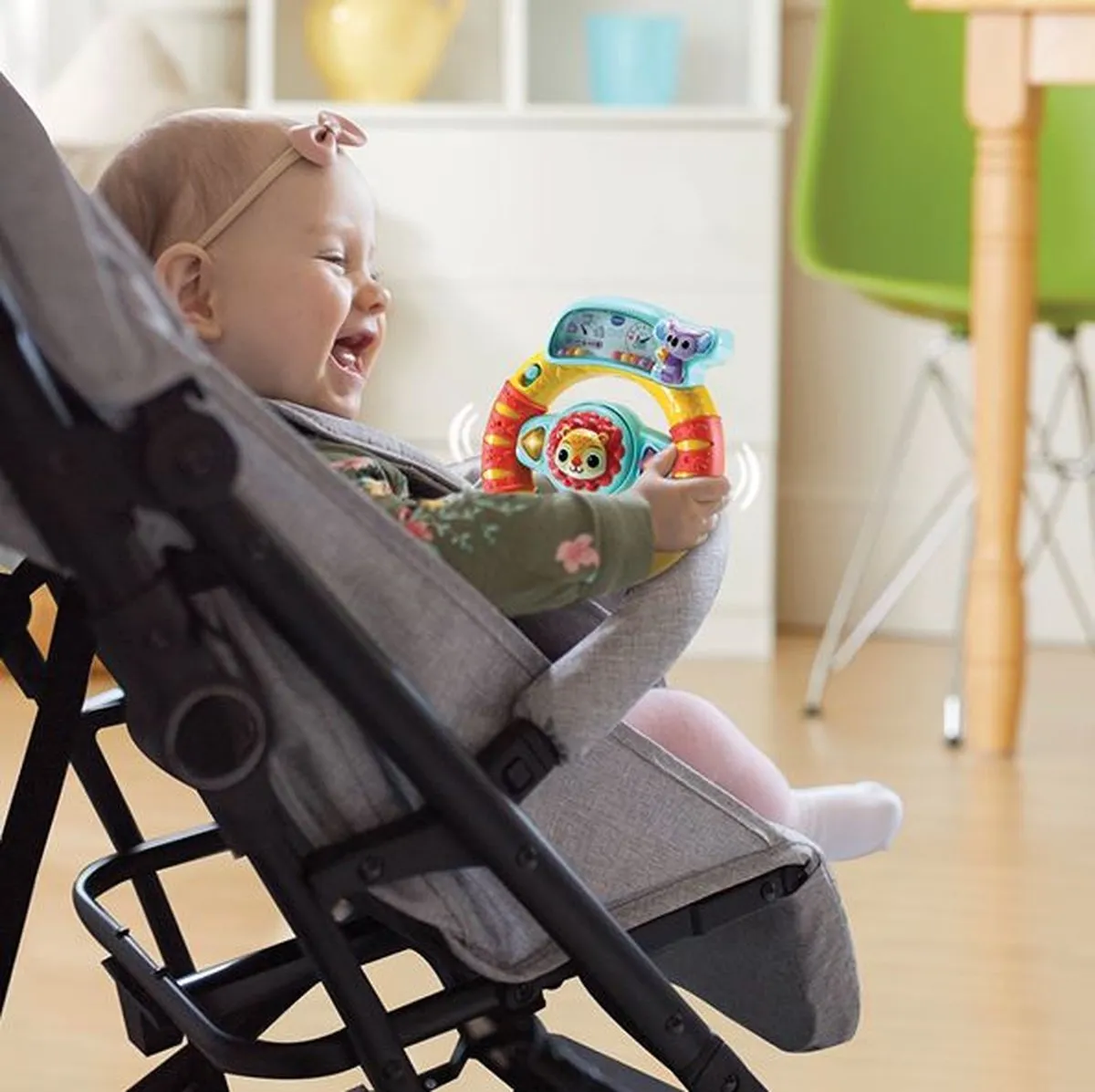 VTech Dierenvriendjes Toeter & Draai Stuurtje - Multikleuren
