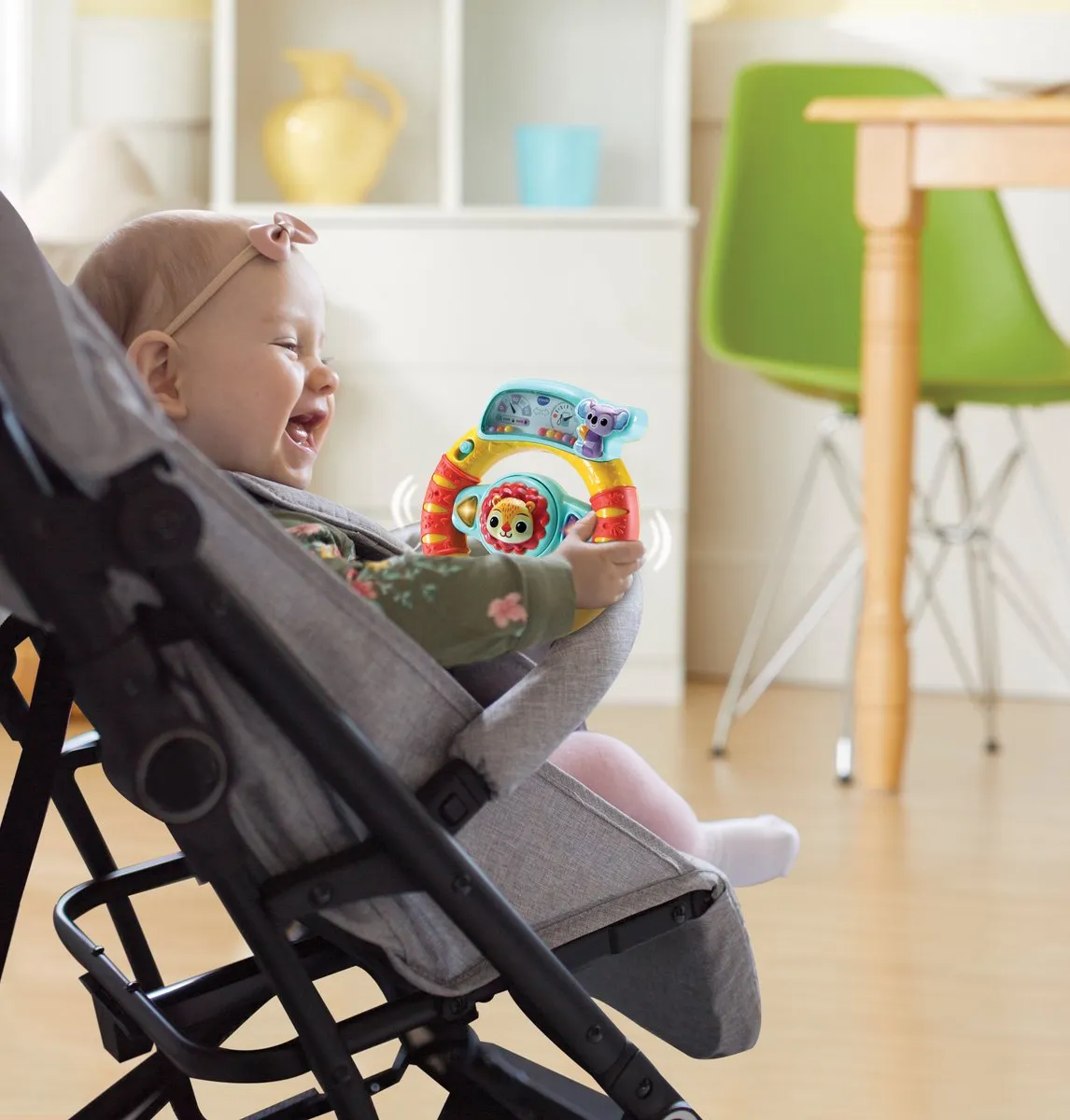 VTech Dierenvriendjes Toeter & Draai Stuurtje - Multikleuren
