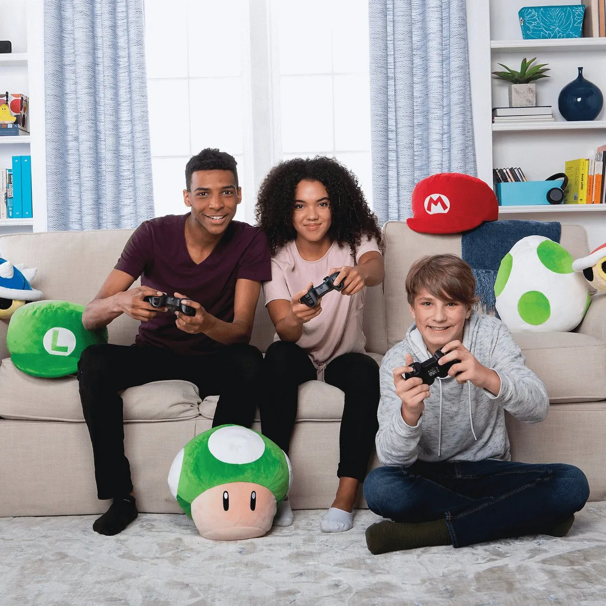 Tomy Super Mario Club Mocchi Mocchi Pluche - Multi