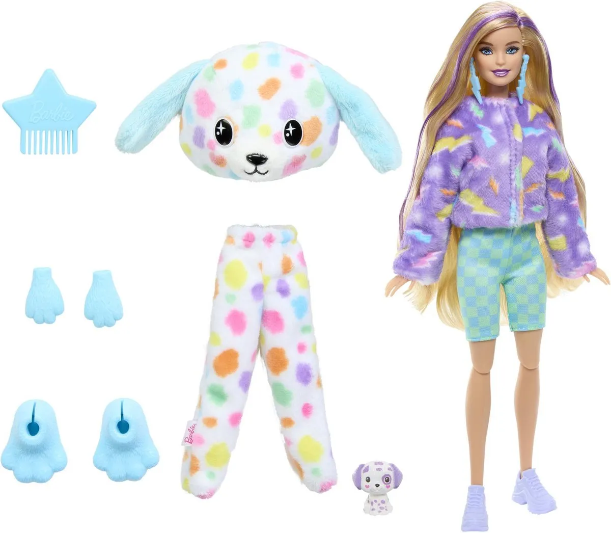 Barbie Cutie Reveal Color Dream Dalmatiër Pop HRK41