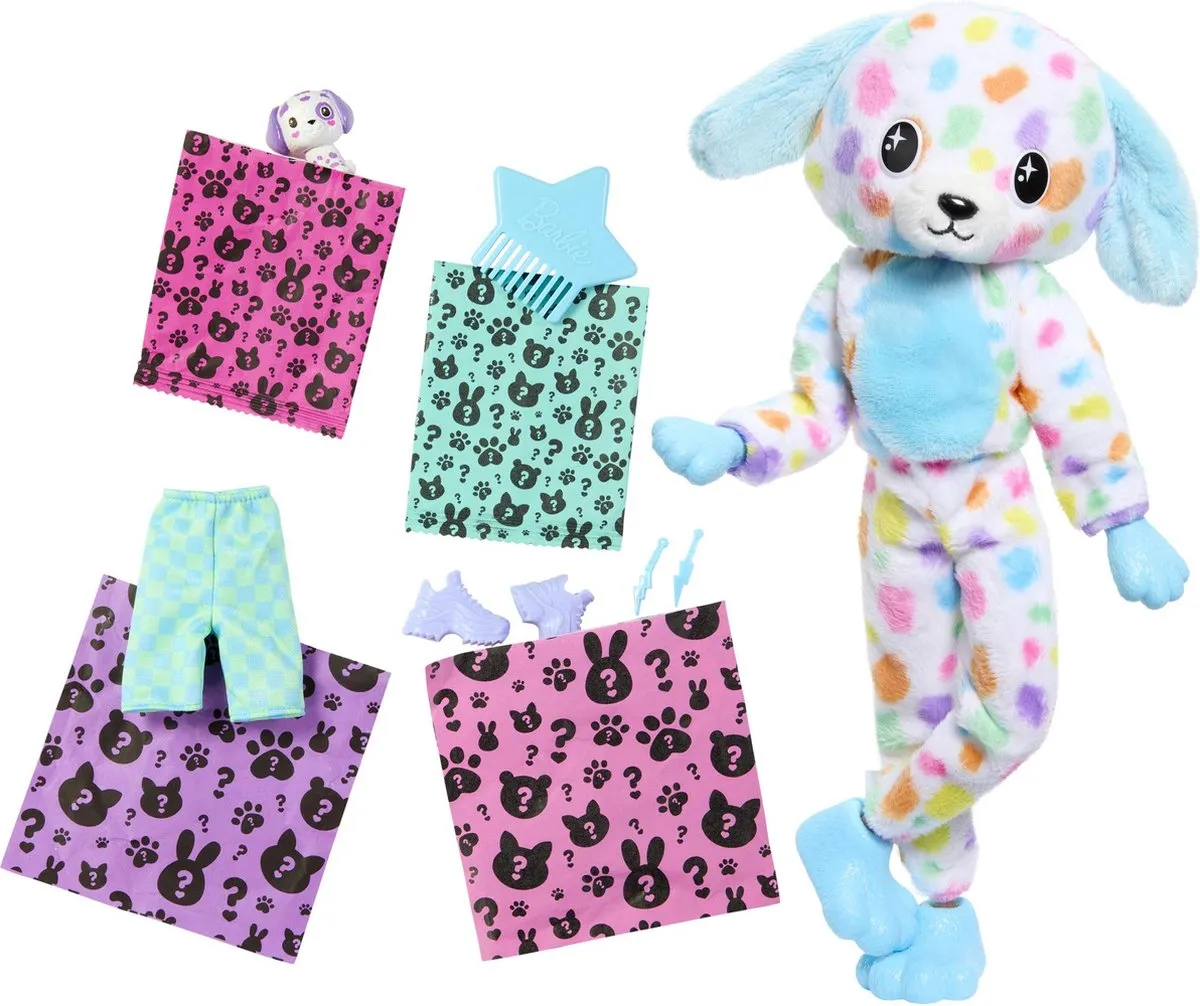 Barbie Cutie Reveal Color Dream Dalmatiër Pop HRK41
