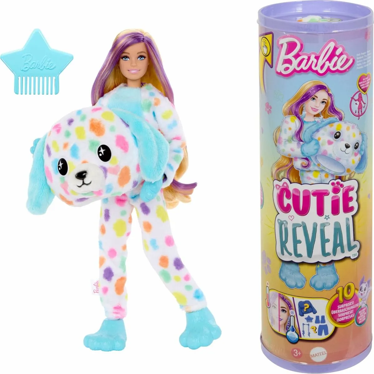 Barbie Cutie Reveal Color Dream Dalmatiër Pop HRK41