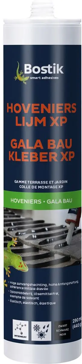 Bostik Hoveniers Montagelijm XP 1x 290ml patroon
