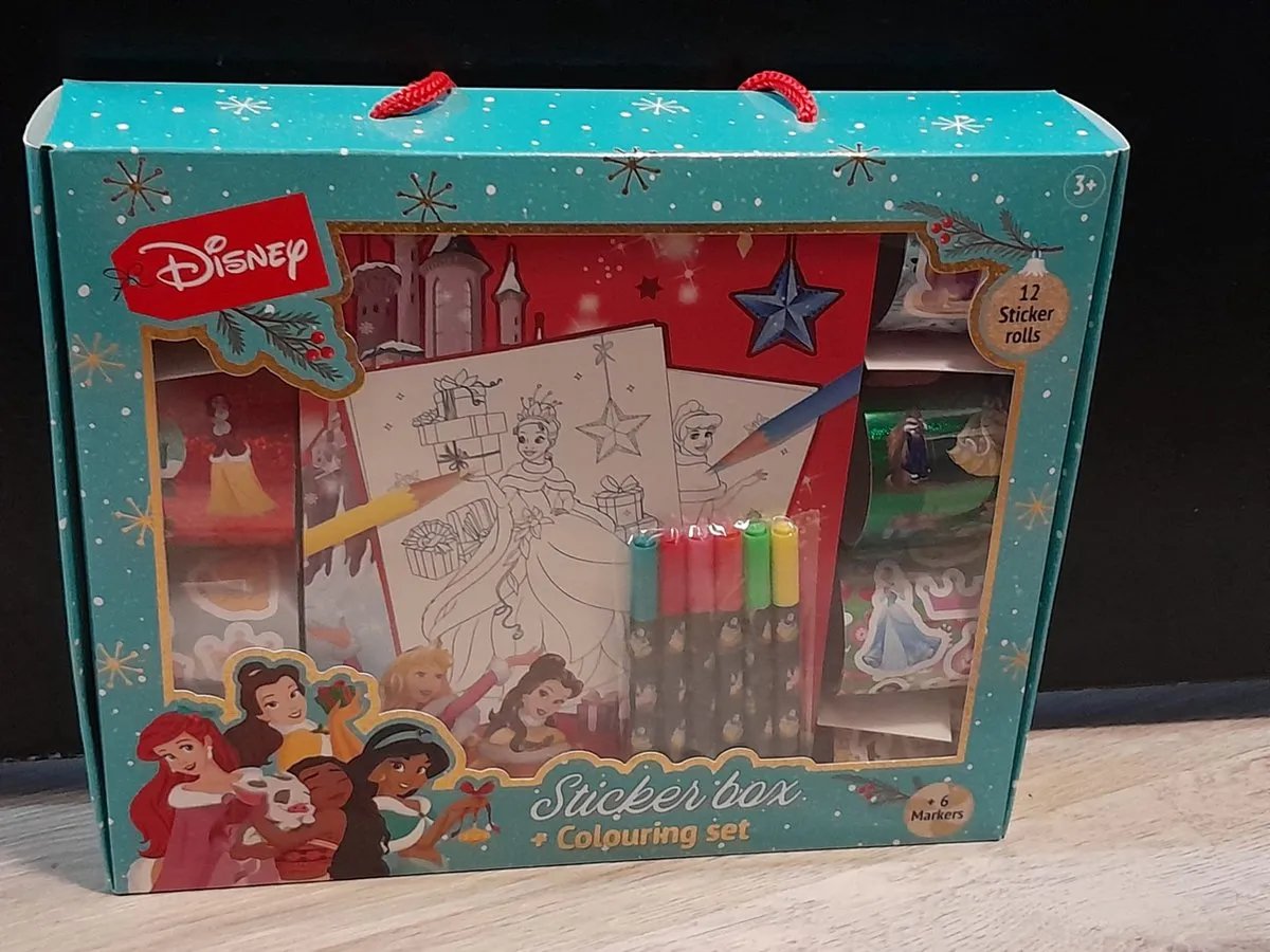 Disney Princess Kerst Kleurboek - Multicolor