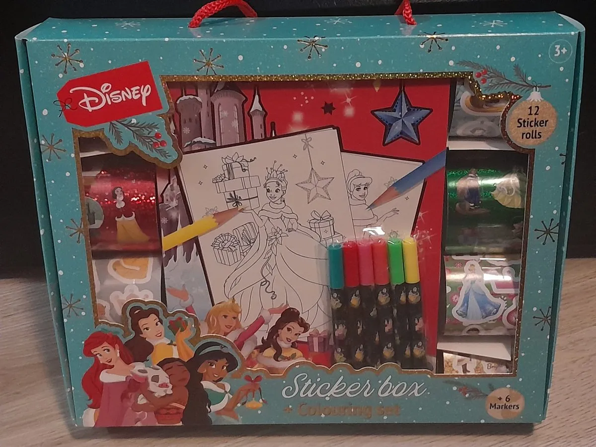 Disney Princess Kerst Kleurboek