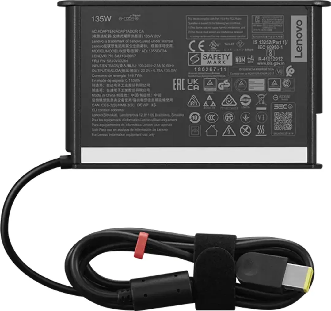 Lenovo 4X21L38724 Netvoeding & Inverter - Zwart