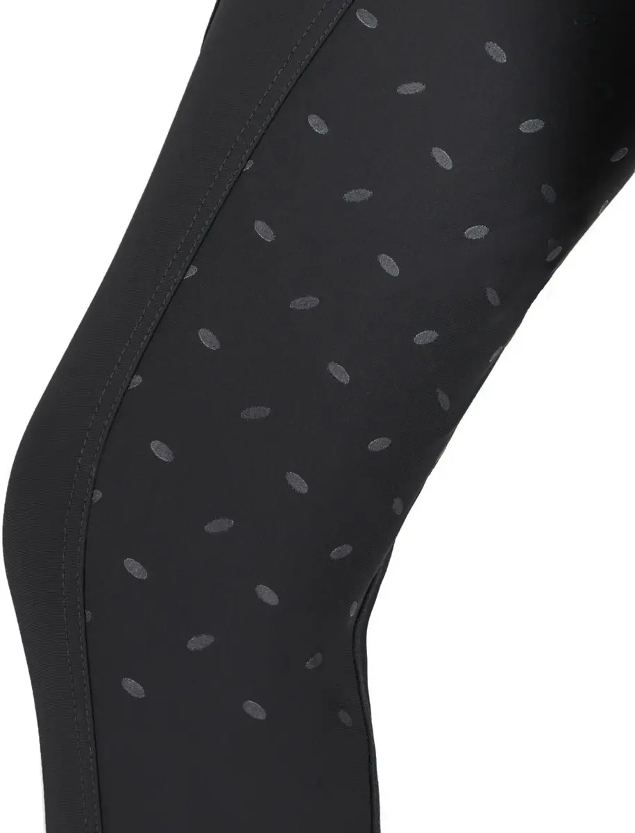 QHP Zahra Junior Rijbroek Full-grip 40 - Zwart - afbeelding 5 van 6