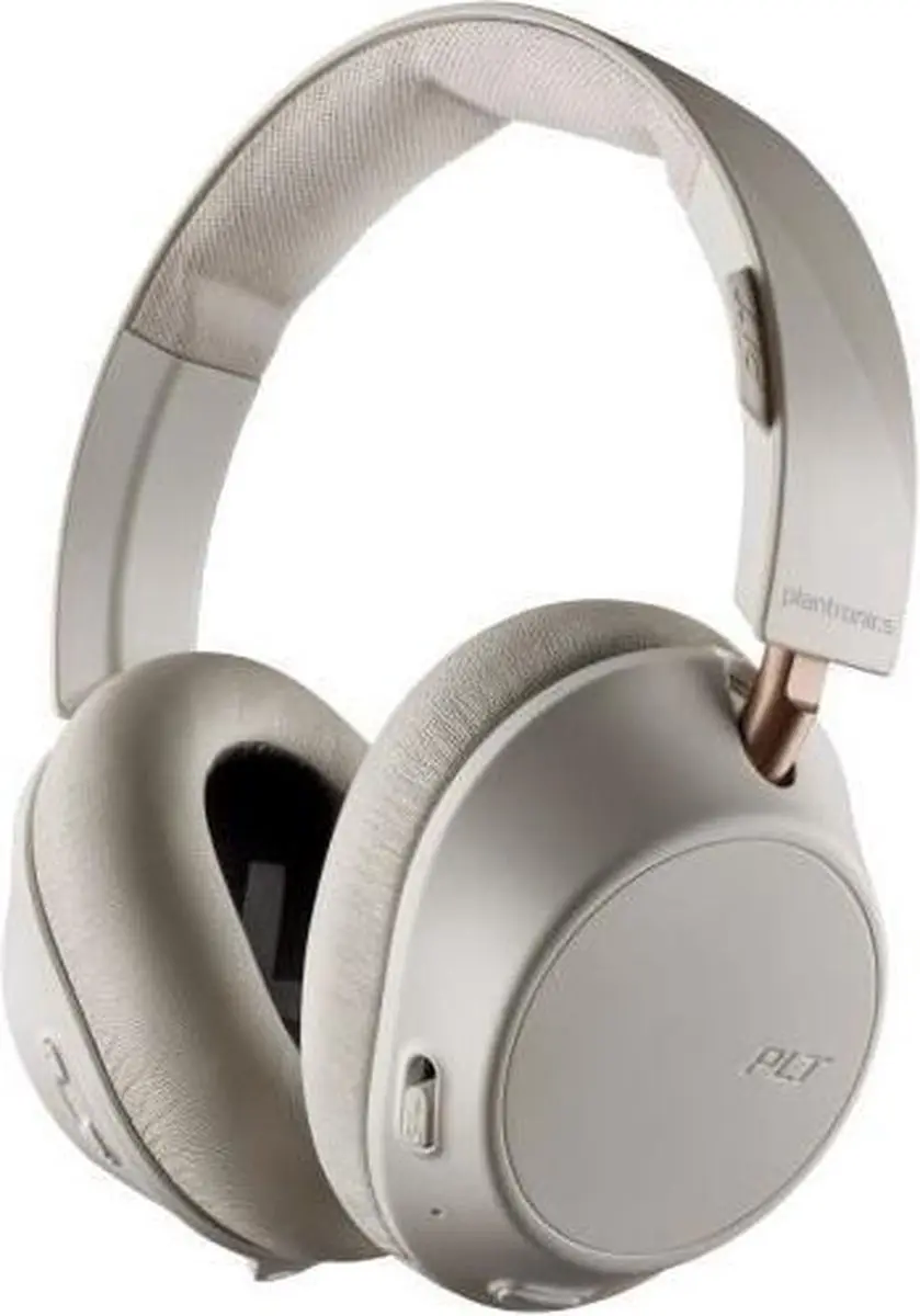 Plantronics Hoofdtelefoon Bluetooth® & ANC BackBeat GO 810 Bone Wit