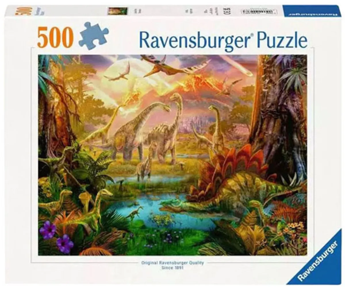 Ravensburger Dinosaurus Legpuzzel 500 Stuks - Multicolor