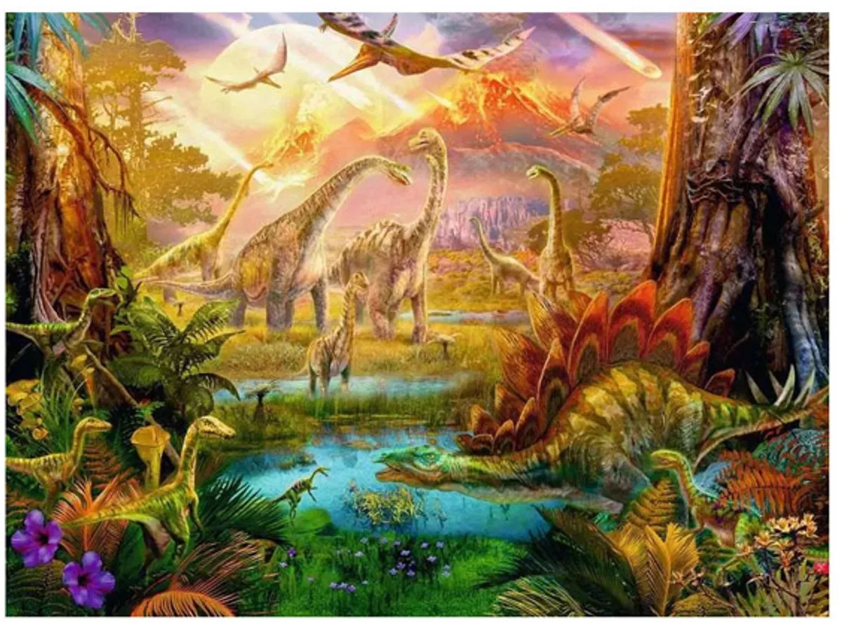 Ravensburger Dinosaurus Legpuzzel 500 Stuks - Multicolor