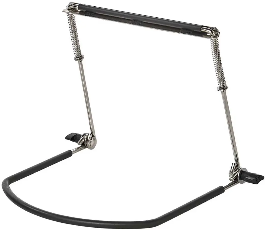 Bespeco SA24 Mondharmonicahouder - Chrome/Zwart - afbeelding 3 van 3