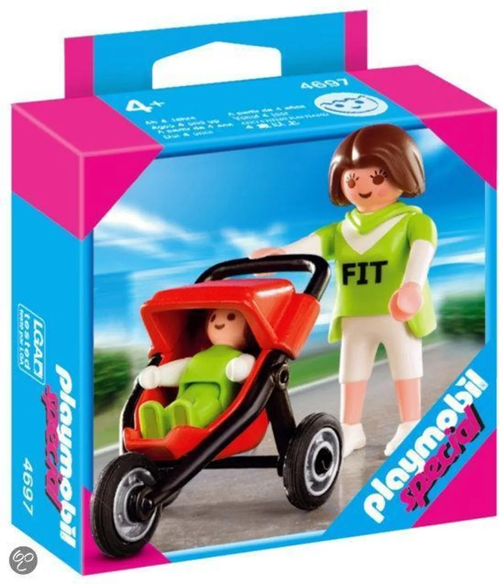 Playmobil Moeder met Buggy 4697