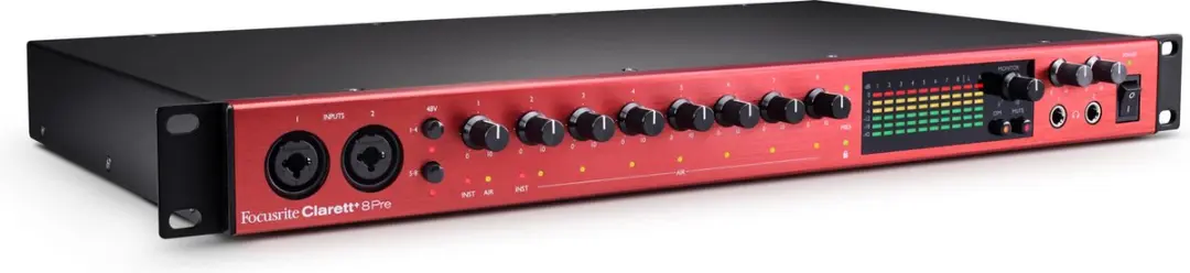 Focusrite Clarett+ 8Pre Audio Interface