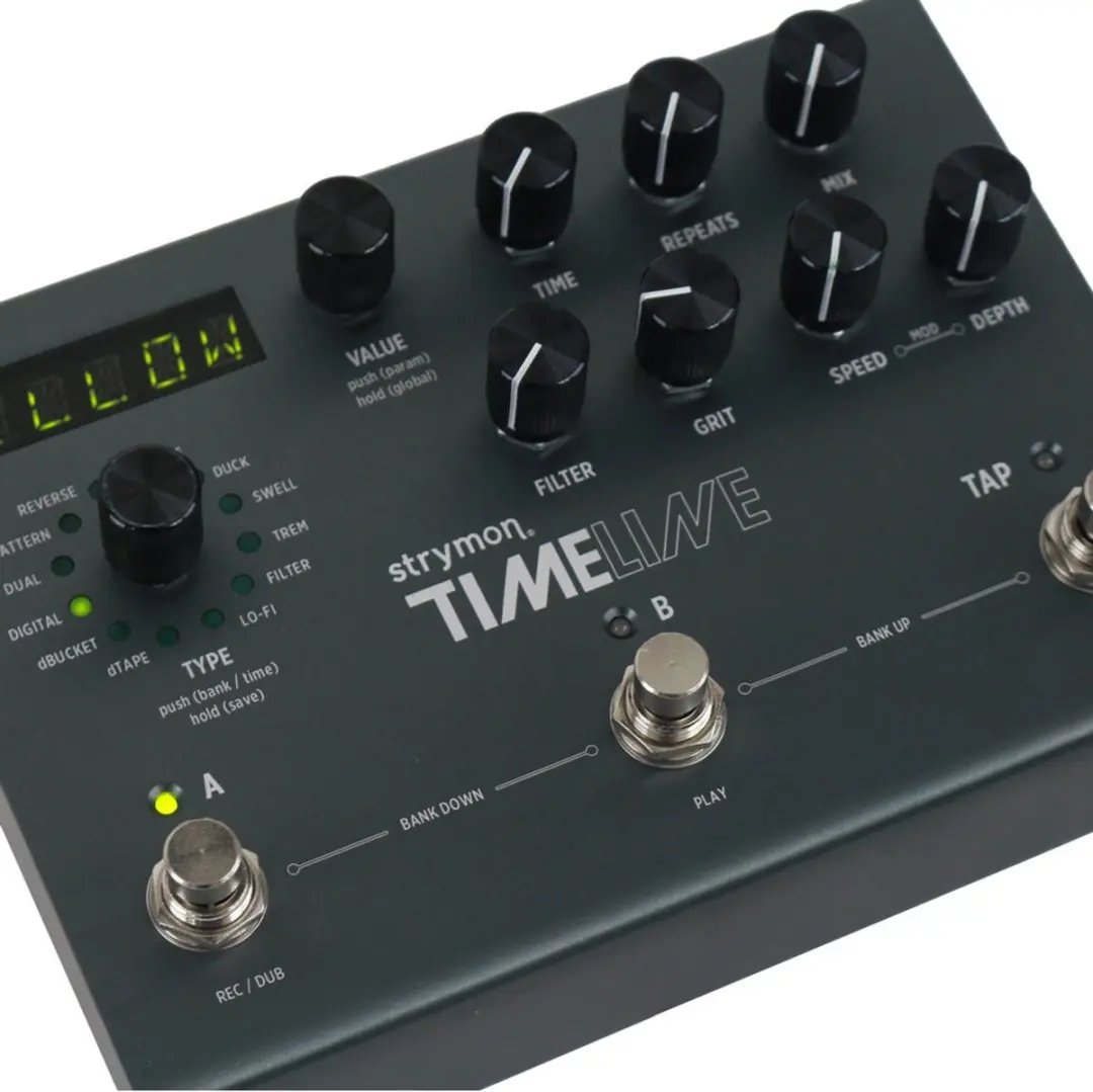 Strymon Timeline Multi Delay - Grijs - afbeelding 4 van 6