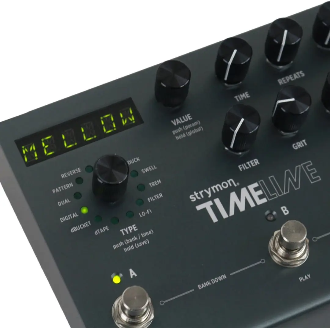 Strymon Timeline Multi Delay - Grijs - afbeelding 5 van 6