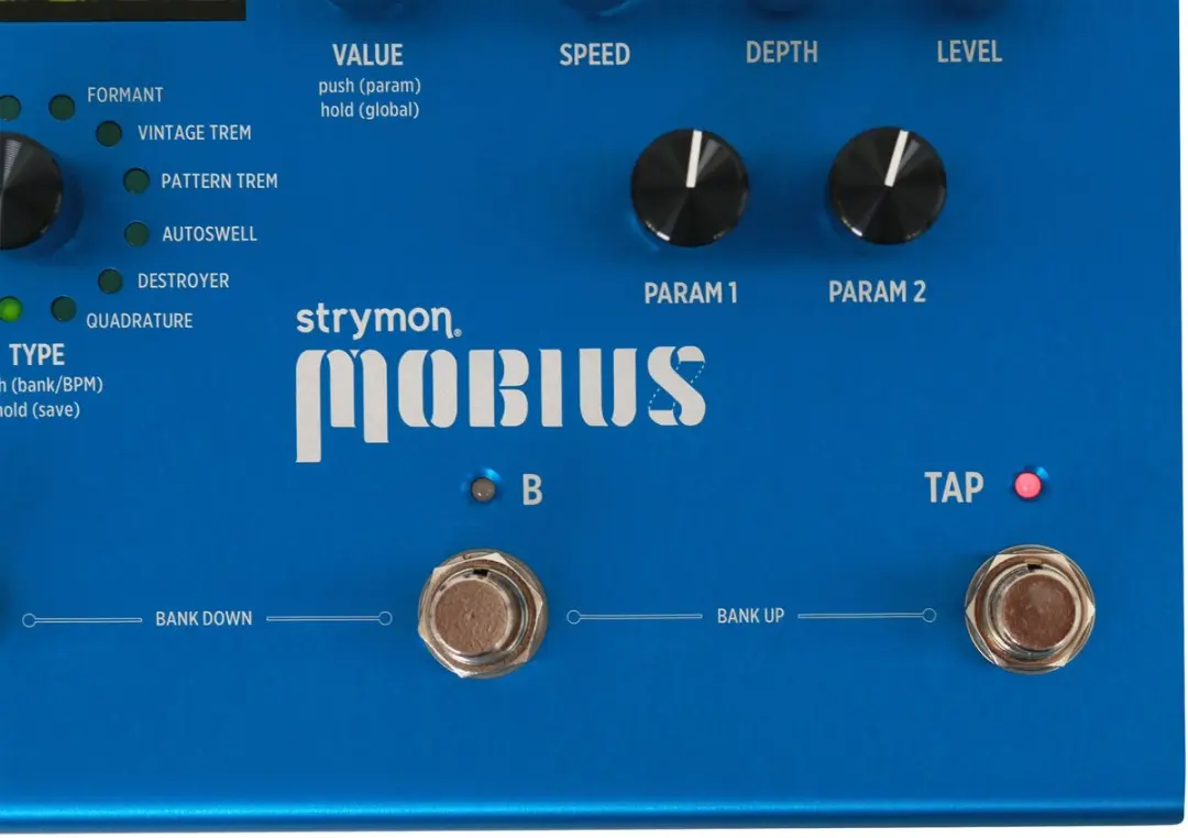 Strymon Mobius Multi-modulation - Blauw - afbeelding 4 van 6
