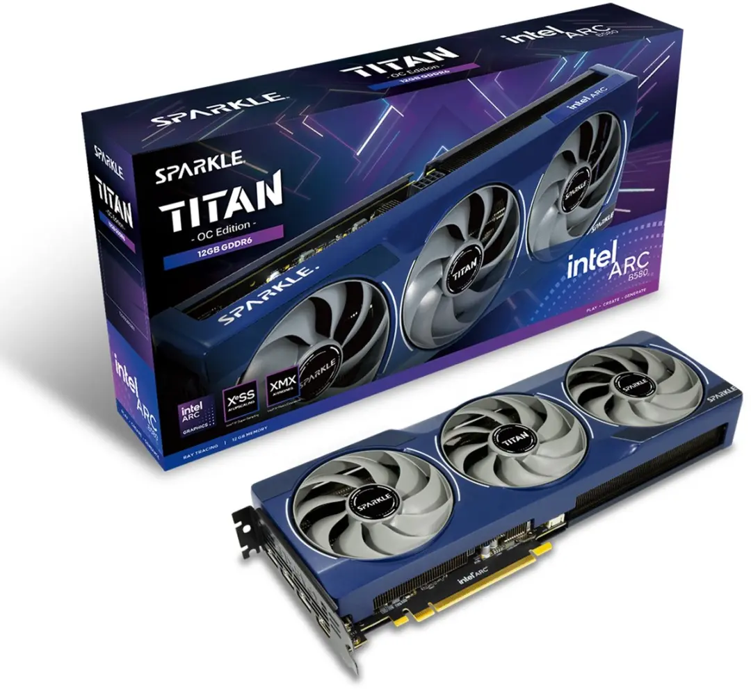 Sparkle Intel Arc B580 TITAN OC