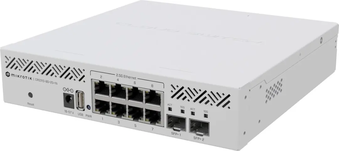 Mikrotik CRS310-8G+2S+IN L3 Smart Switch 2.5G