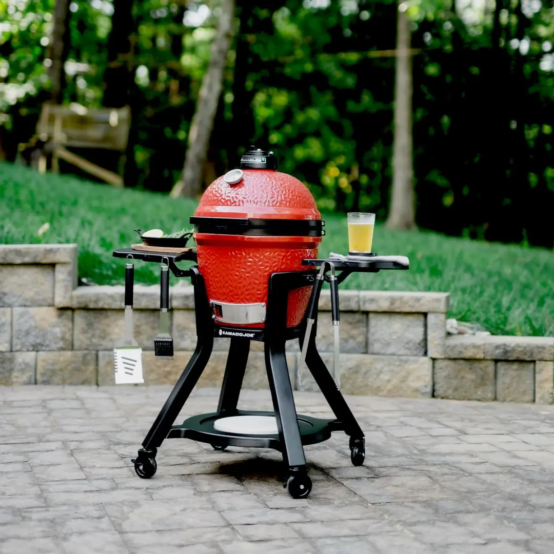 Kamado Joe Joe Junior Keramische BBQ 33cm - Rood