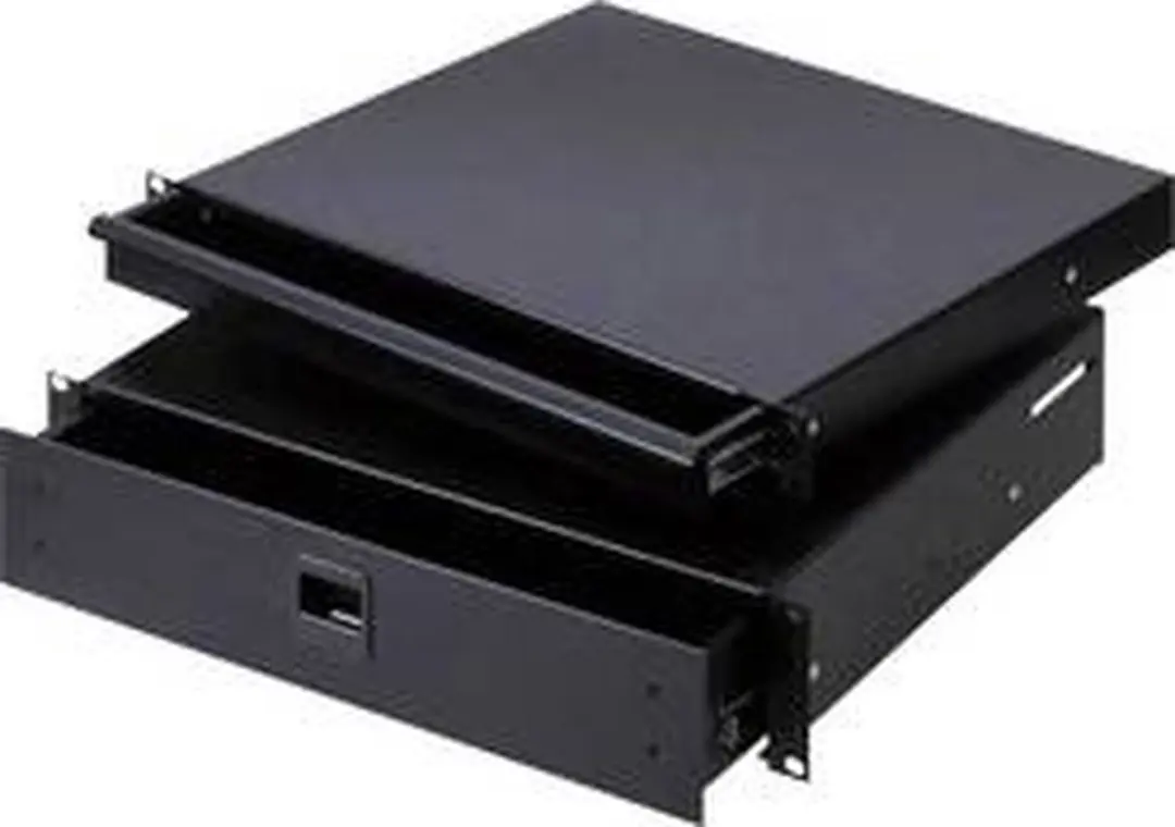 Adam Hall 19" Racklade 2HE Staal