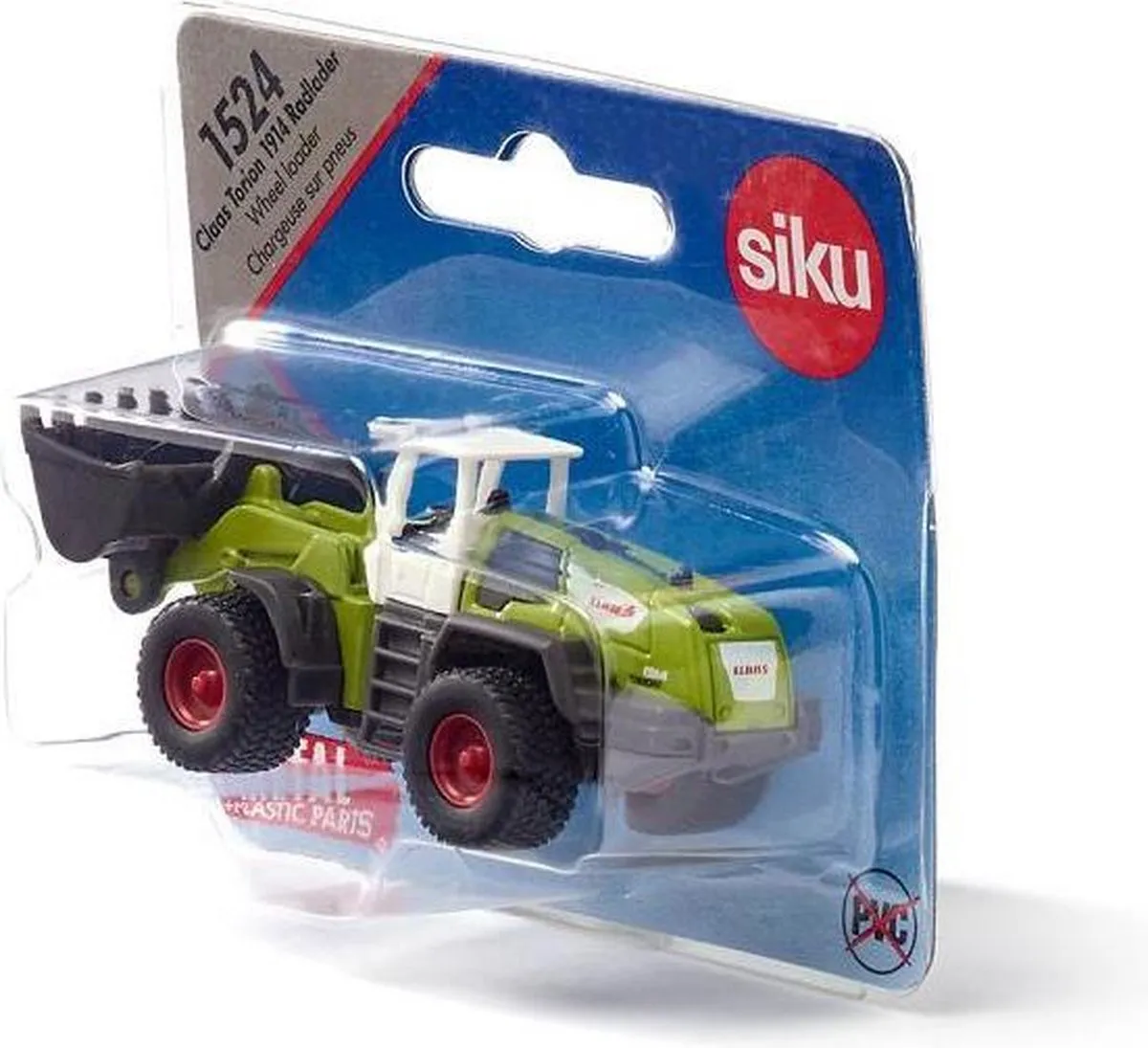 SIKU Claas Torion 1914 Bouwvoertuig - Blauw