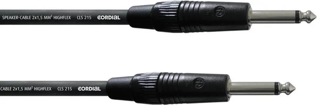 Cordial CPL 3 PP Jackplug - Zwart - afbeelding 6 van 6