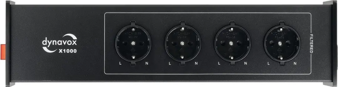 Dynavox X1000B HiFi Netfilter - 4 Zones - Zwart - afbeelding 5 van 5