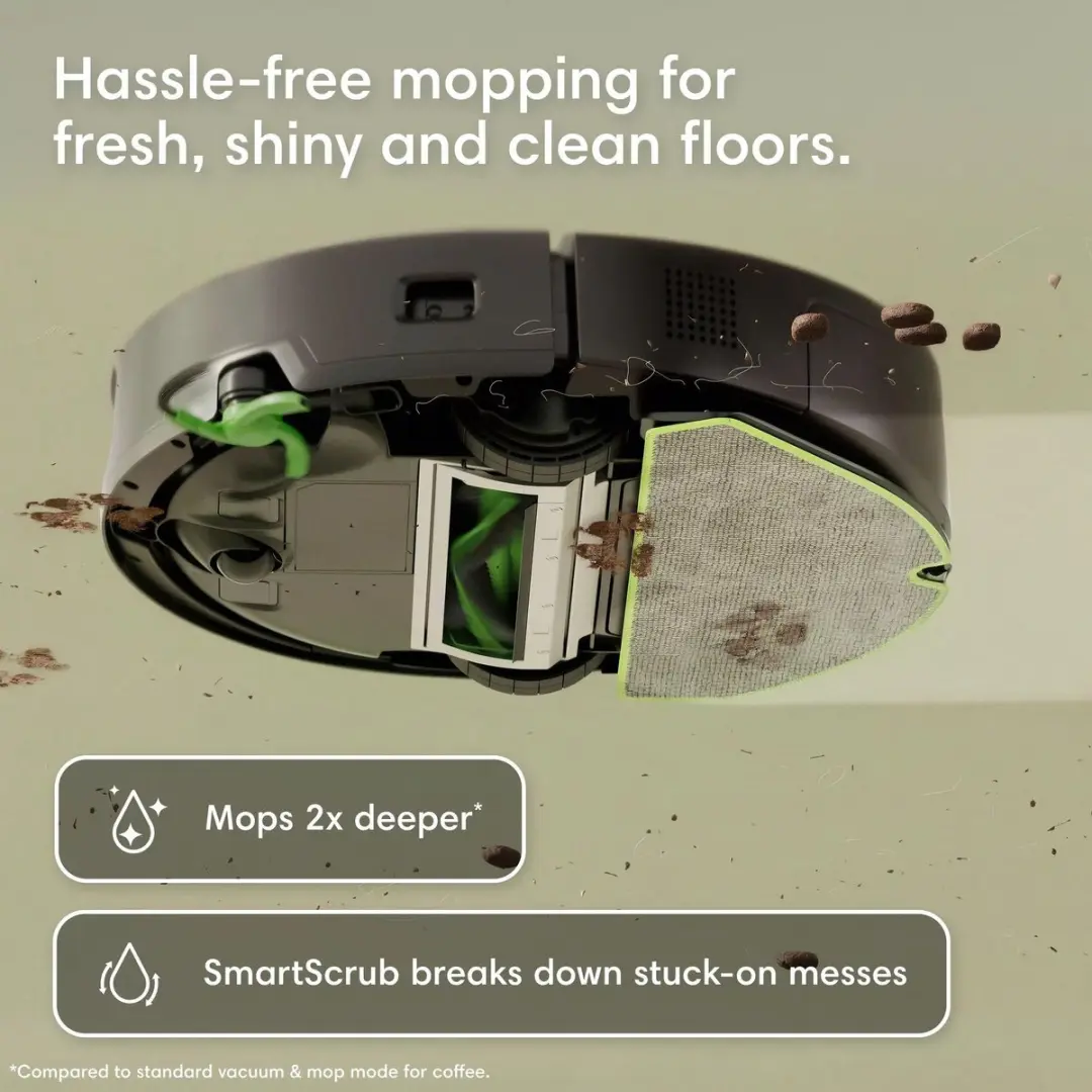iRobot Roomba 115 Combo - Robotstofzuiger 0.5L - Zwart - afbeelding 3 van 6