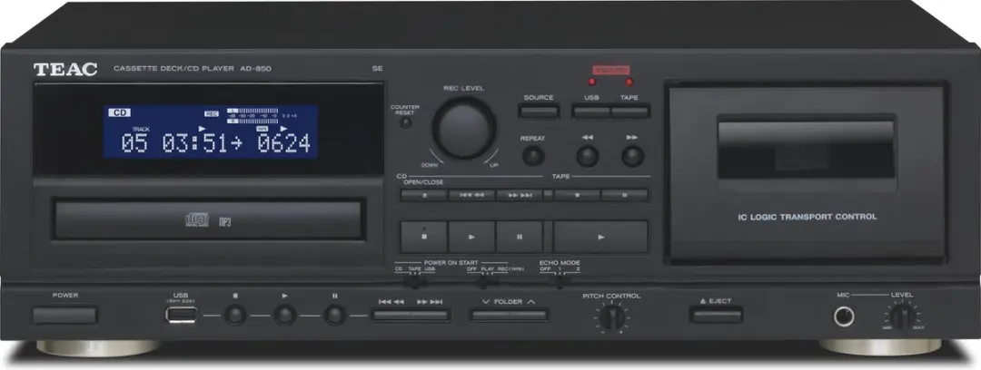 TEAC AD-850-SE/B CD-speler