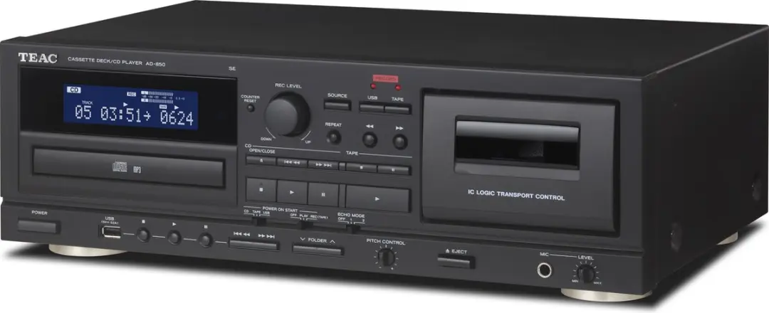 TEAC AD-850-SE/B CD-speler - Zwart