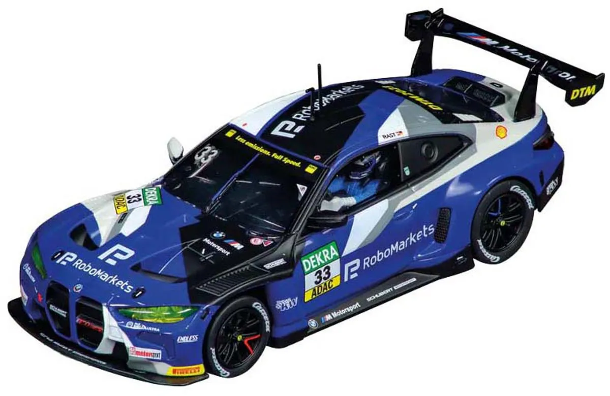 Carrera EVOLUTION BMW M4 GT3 Schubert Motorsport 2023 1:32 - Blauw