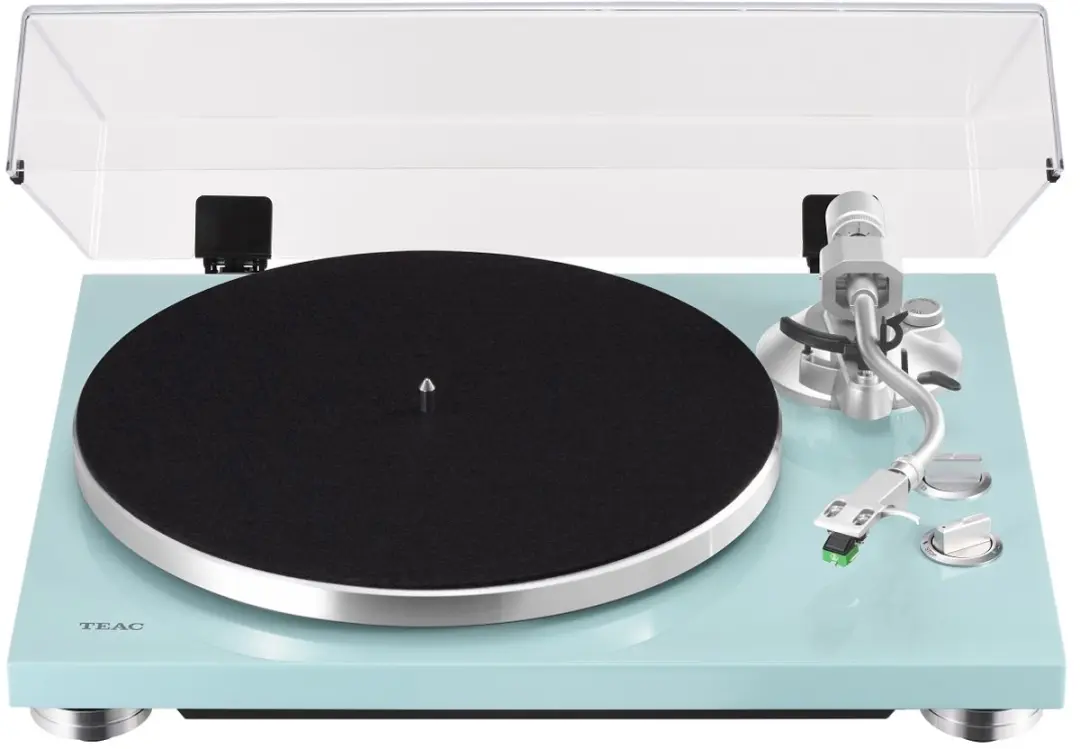 TEAC TN-400BT-X Bluetooth-platenspeler, turkoois