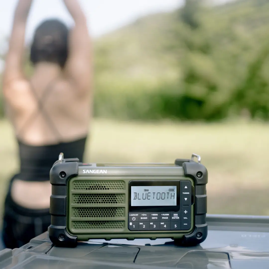 Sangean MMR-99 Noodradio - 1.5W - Forest Green - afbeelding 2 van 6