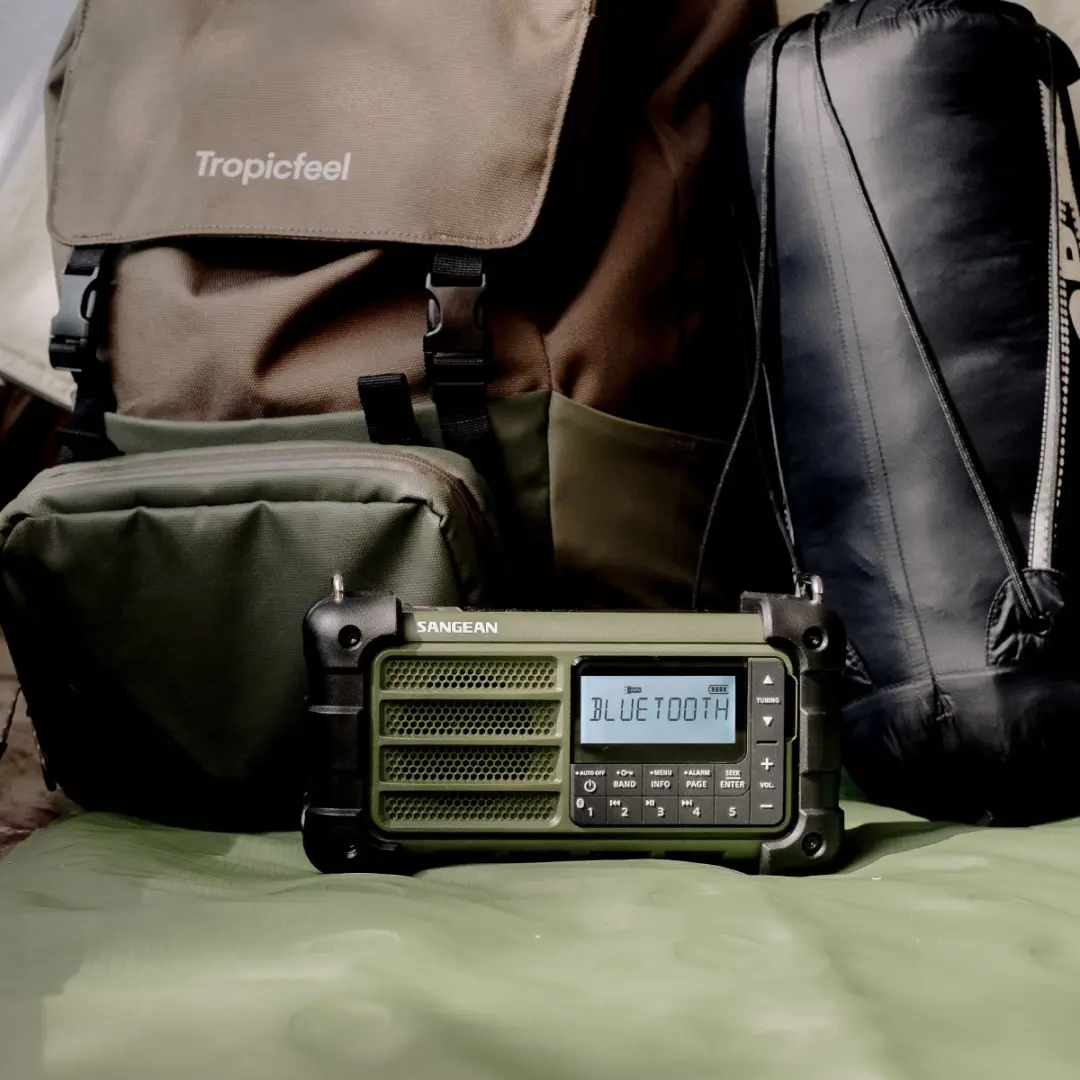 Sangean MMR-99 Noodradio - 1.5W - Forest Green - afbeelding 3 van 6