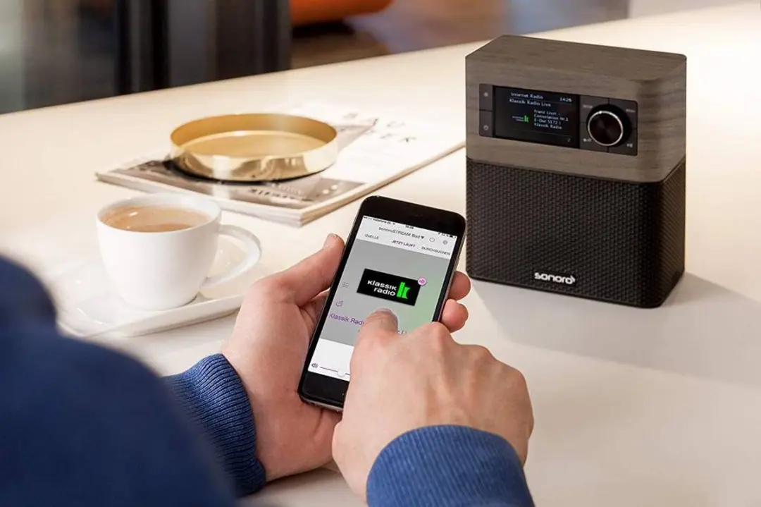 Sonoro Stream X Internetradio 341011WB - Zwart - afbeelding 6 van 6