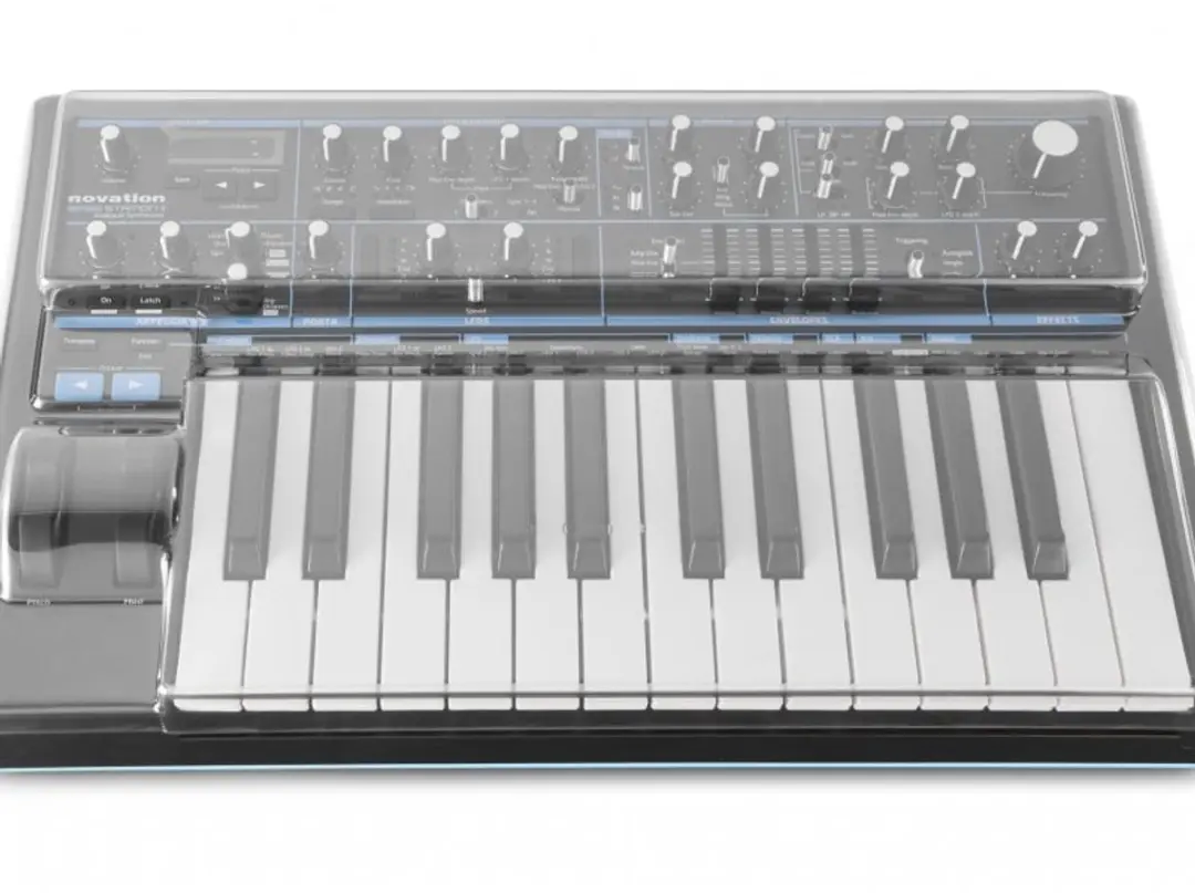 Decksaver Novation Bass Station 2 Cover - Transparent - afbeelding 2 van 6