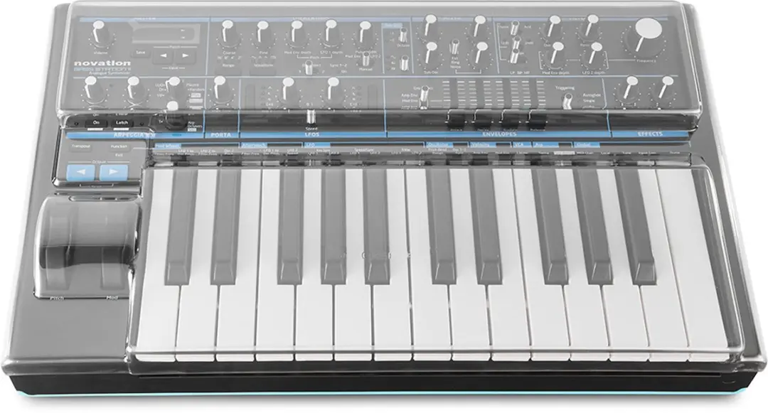 Decksaver Novation Bass Station 2 Cover - Transparent - afbeelding 5 van 6