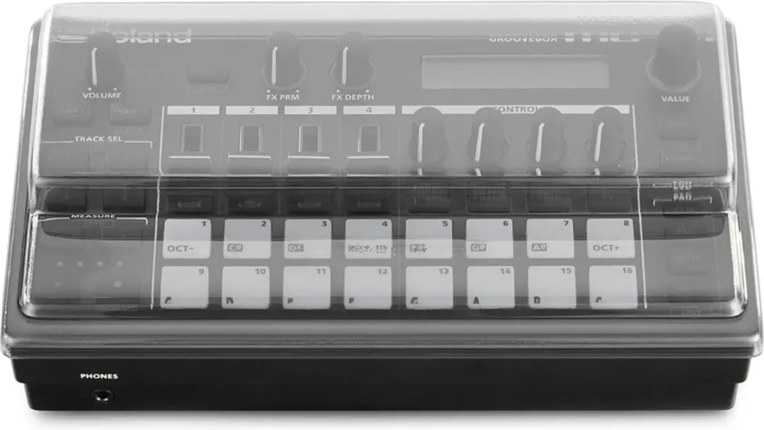 Decksaver Roland MC-101 Cover - Transparent - afbeelding 5 van 5