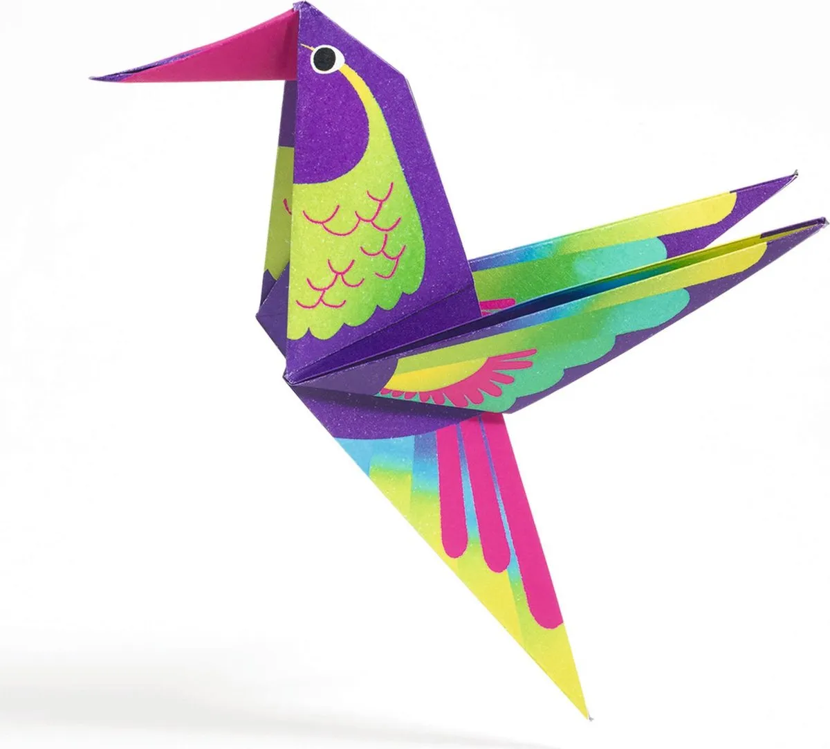 Djeco Origami Tropische Dieren Knutselset - 24 Stuks