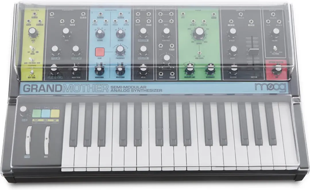Decksaver Moog Grandmother Cover Transparent - afbeelding 2 van 5
