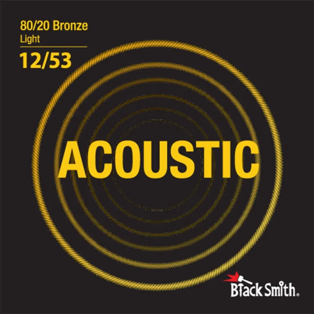 Blacksmith BR-1253 Snaren Akoestische Gitaar Light