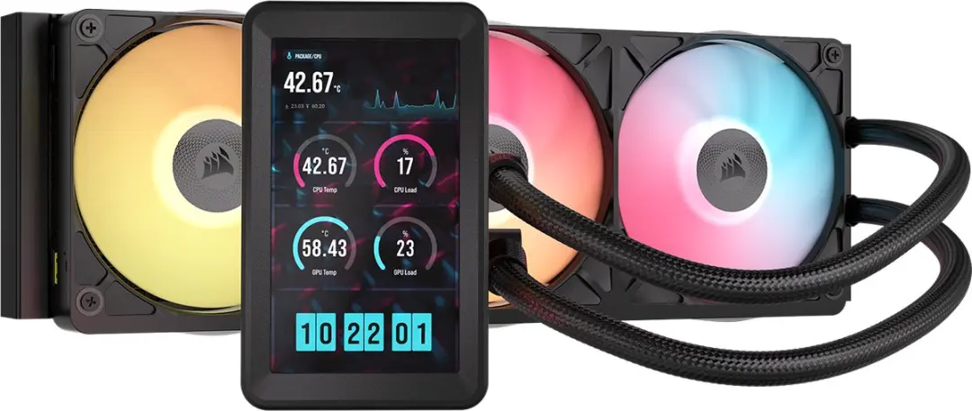 CORSAIR iCUE LINK TITAN II 360 RX LCD